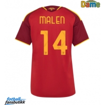 AS Roma Donyell Malen #14 Hjemmedrakt Dame 2026-27 Kortermet